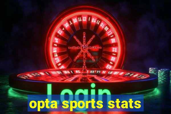 opta sports stats